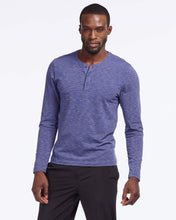 Load image into Gallery viewer, Space Dye Henley LS - Sale