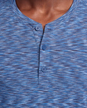 Load image into Gallery viewer, Space Dye Henley LS - Sale
